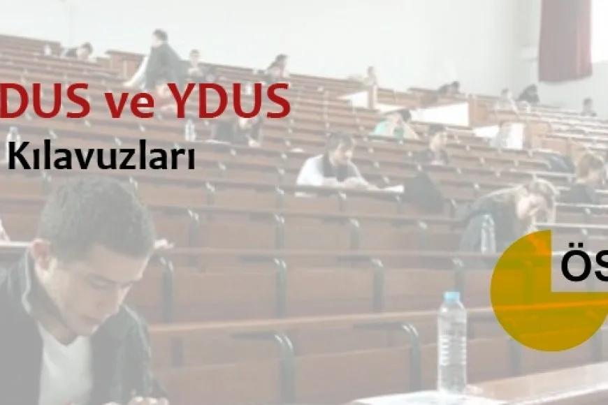 TUS, DUS ve YDUS tercih kılavuzları