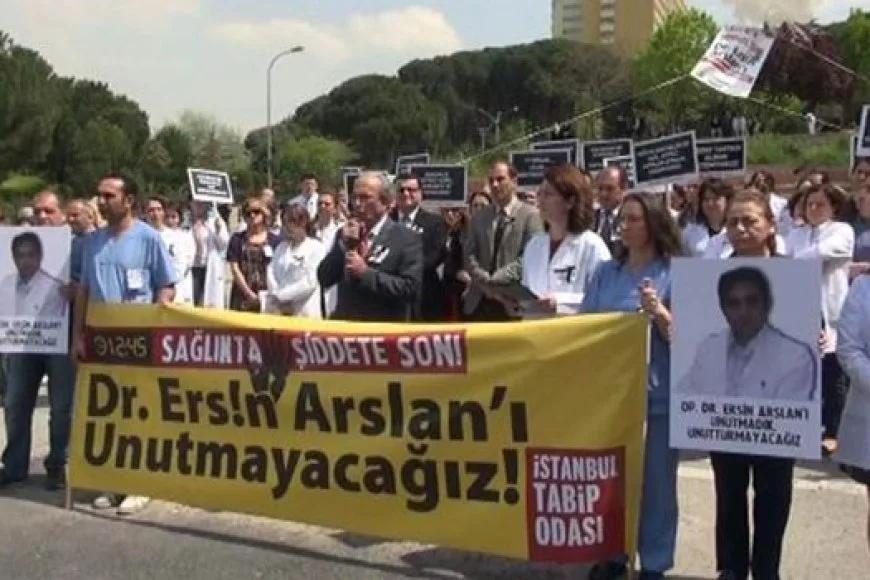 Meslektaşları Dr. Ersin Arslan'ı Unutmadı!