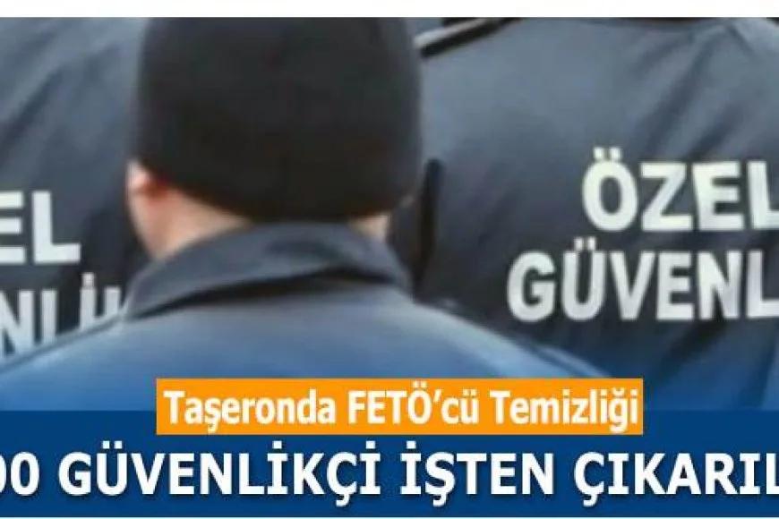 Taşeronda FETÖ'cü temizliği başladı