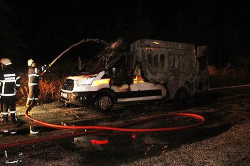 Ambulanstaki Hasta Yanarak Öldü