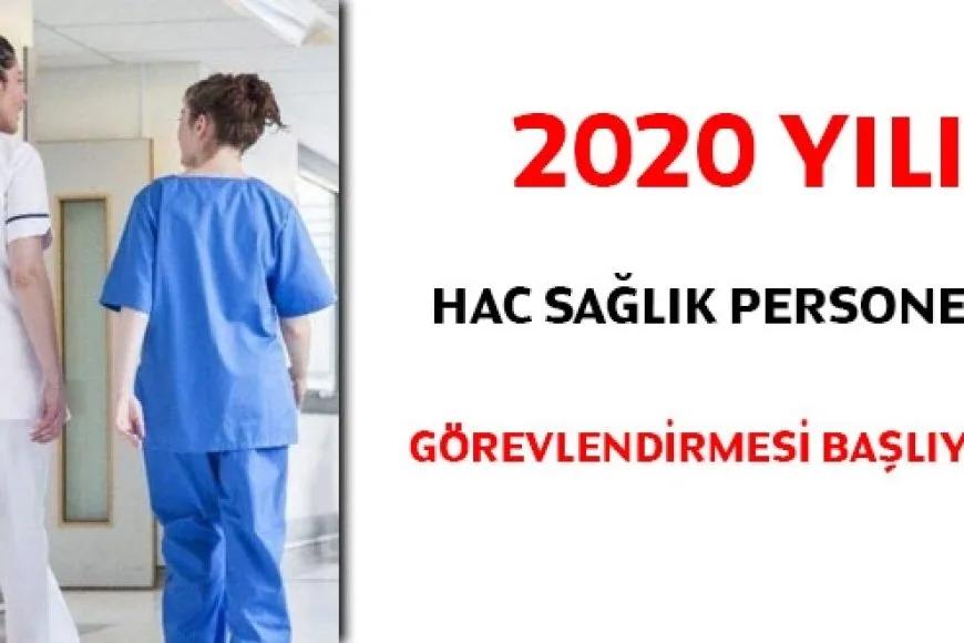 2020 yılı hac sağlık personeli görevlendirmeleri başlıyor
