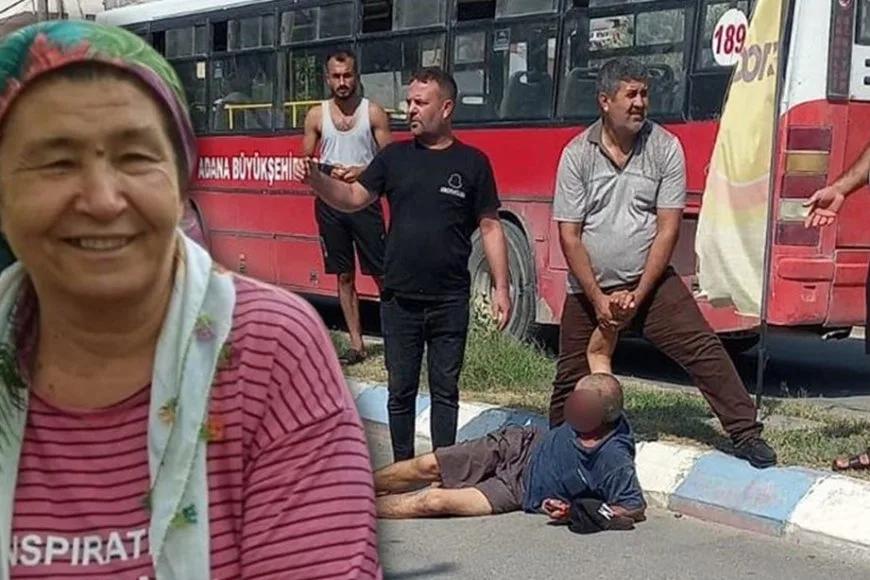 Cadde ortasında parke taşıyla vahşet