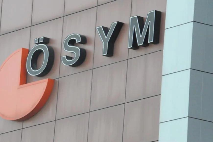 ÖSYM'den Doktorlara Şok!