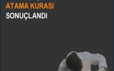 Uzman Dişhekimi Atama Kurası Sonuçları