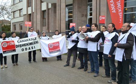Çanakkale Ve Edirne Dişhekimleri Odası Ankara'daydı