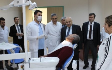 O Diş Hekimliği Fakültesi Hasta Kabulüne Başladı