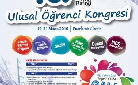Dental Olimpiyatlar Ve 10.TDB Ulusal Öğrenci Kongresi
