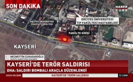 Kayseri'de Hain Terör Saldırısı
