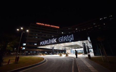 Mersin Şehir Hastanesinin Günlük Hasta Sayısı 4 Bin Oldu