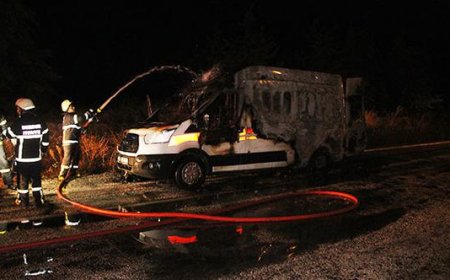 Ambulanstaki Hasta Yanarak Öldü