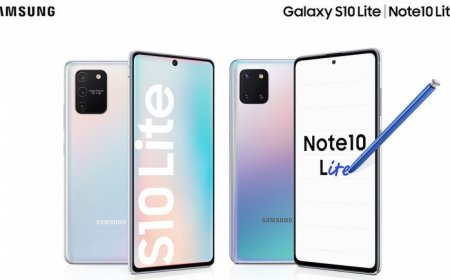 Samsung Galaxy S10 Lite ve Note 10 Lite Tanıtıldı!