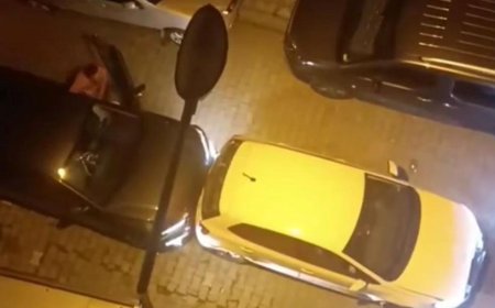 Eski sevgilisine dehşeti yaşattı: Aracına çarptı, genç kadına saldırdı!