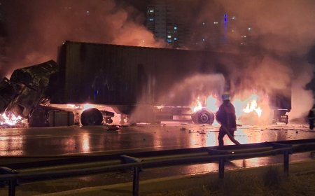 Mersin'de iki TIR'ın çarpıştığı kazada 1 kişi hayatını kaybetti, 1 kişi yaralandı