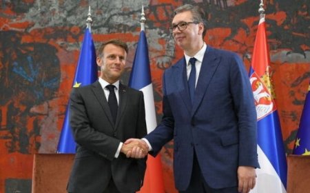 Macron'dan Sırbistan çıkışı: AB'de olmalılar