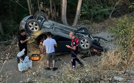 Çanakkale'de ciple otomobil çarpıştı: 5 yaralı