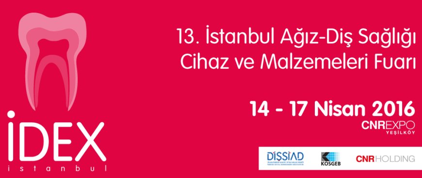 13. İstanbul Ağız-Diş Sağlığı Cihaz ve Malzemeleri Fuarı