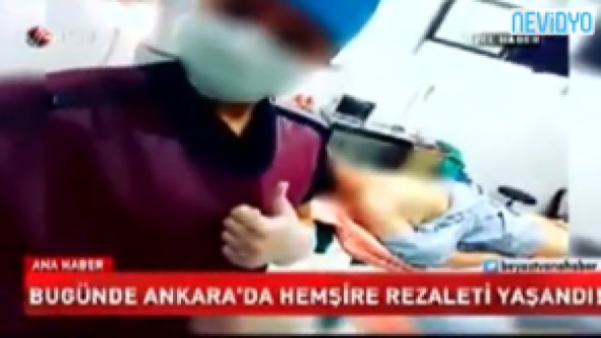 Bir Skandal Hemşire Paylaşım Haberi Daha!