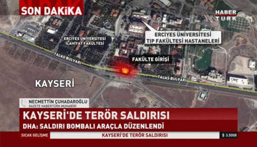 Kayseri'de Hain Terör Saldırısı